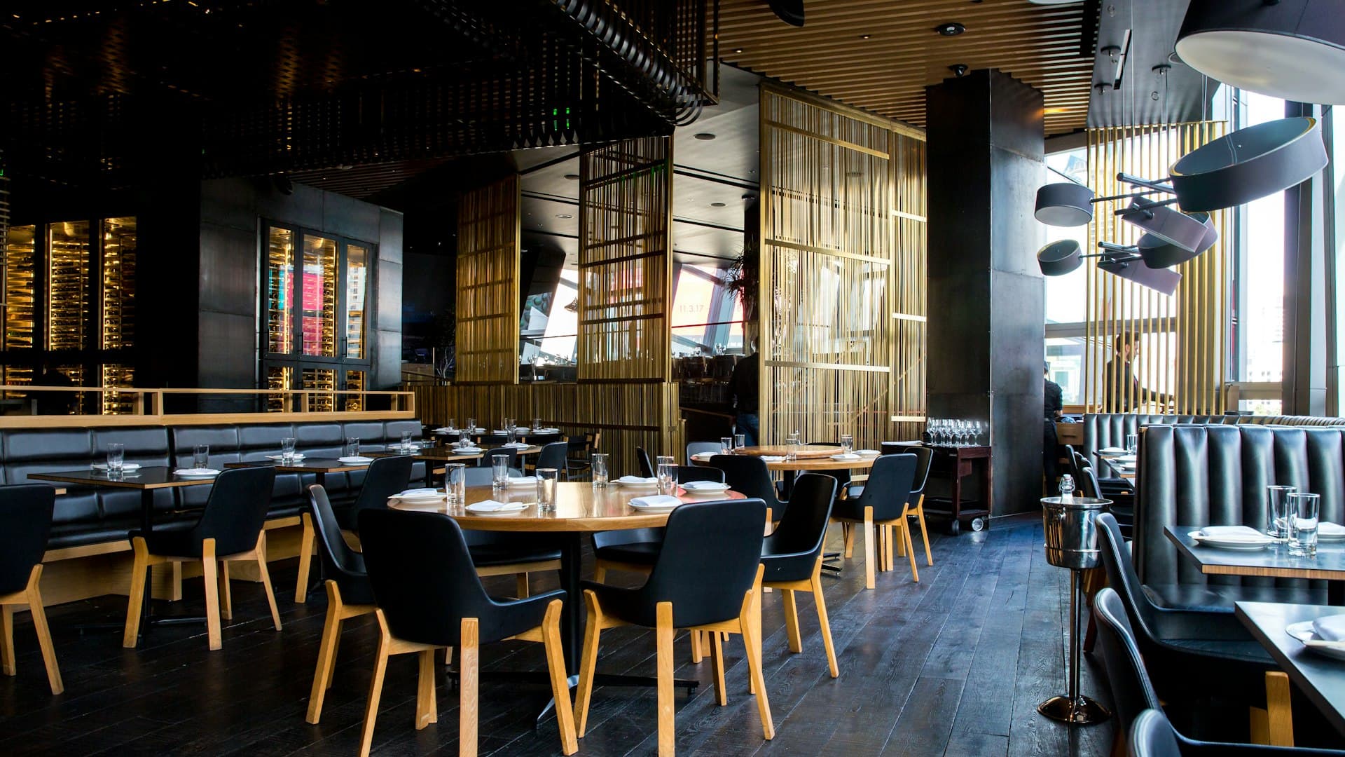 Elegant restaurant interior