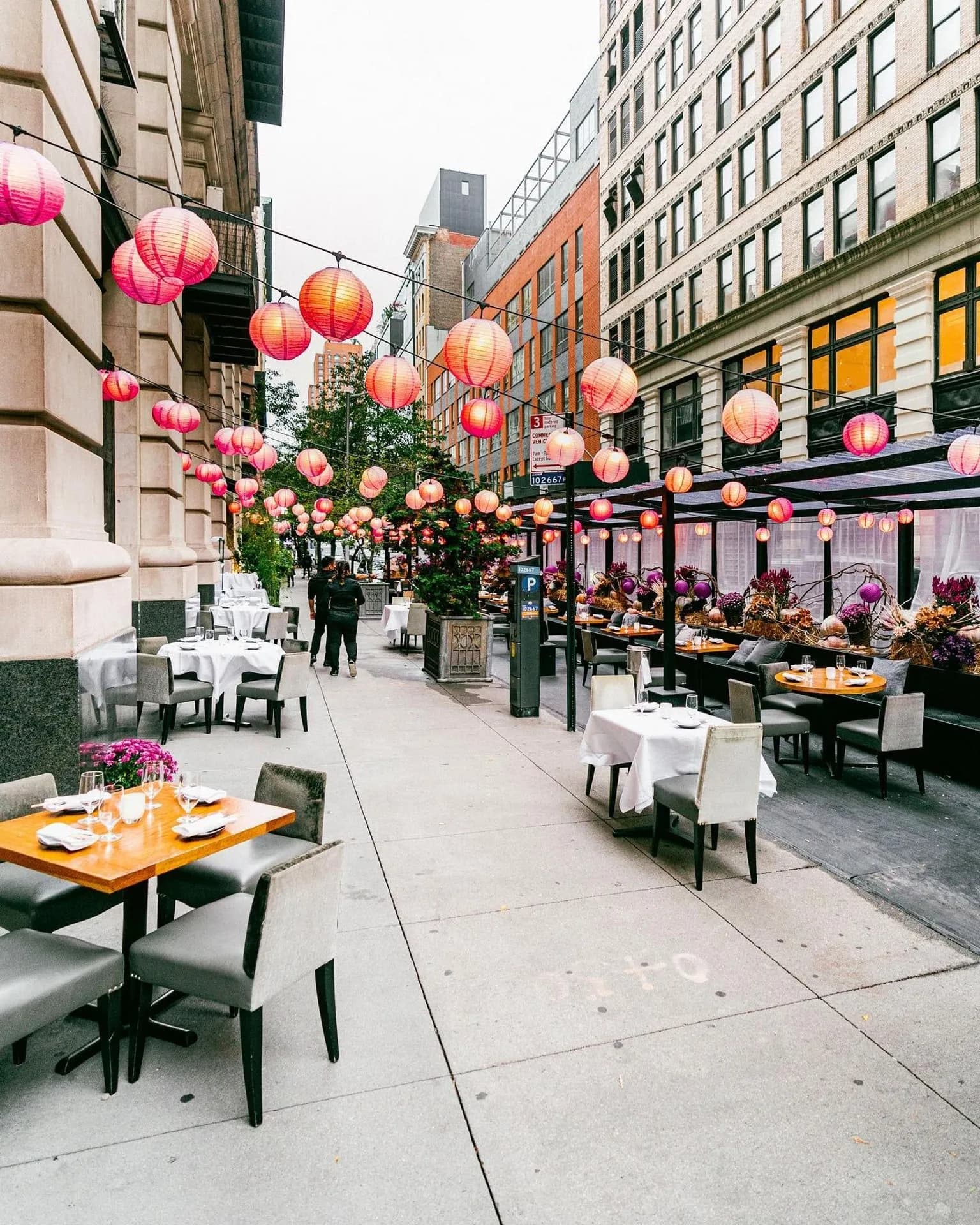 Outdoor Heated Patio at 15 EAST @ Tocqueville - Restaurant in in New ...