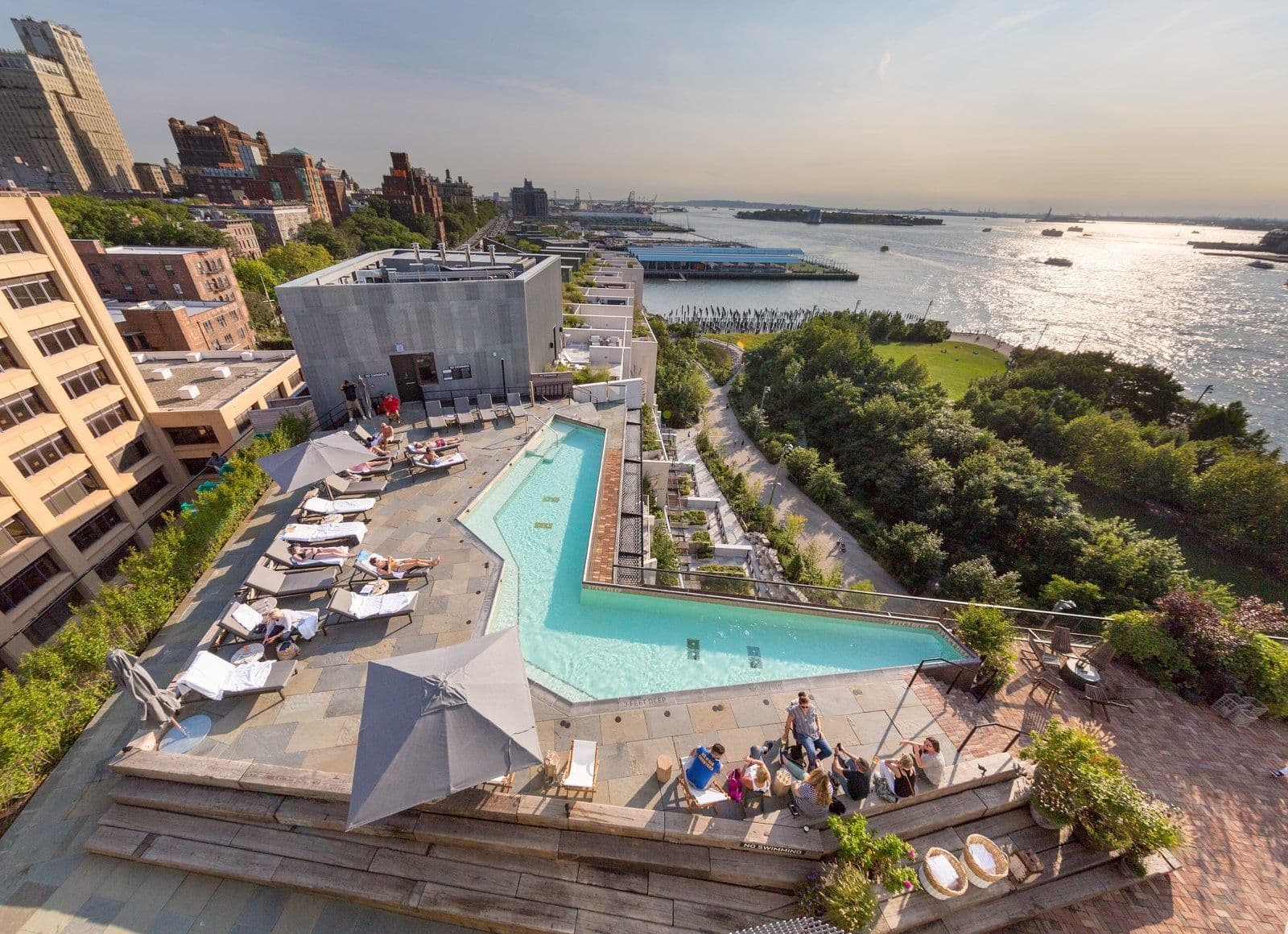 1 Hotel Brooklyn Bridge is a gay and lesbian friendly hotel in Brooklyn.