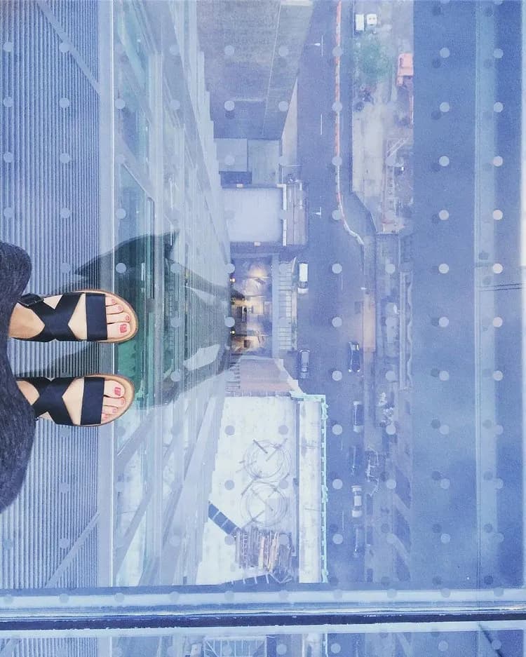 Test Your Courage at This NoMad Rooftop Bar's Glass Floor Balcony ...