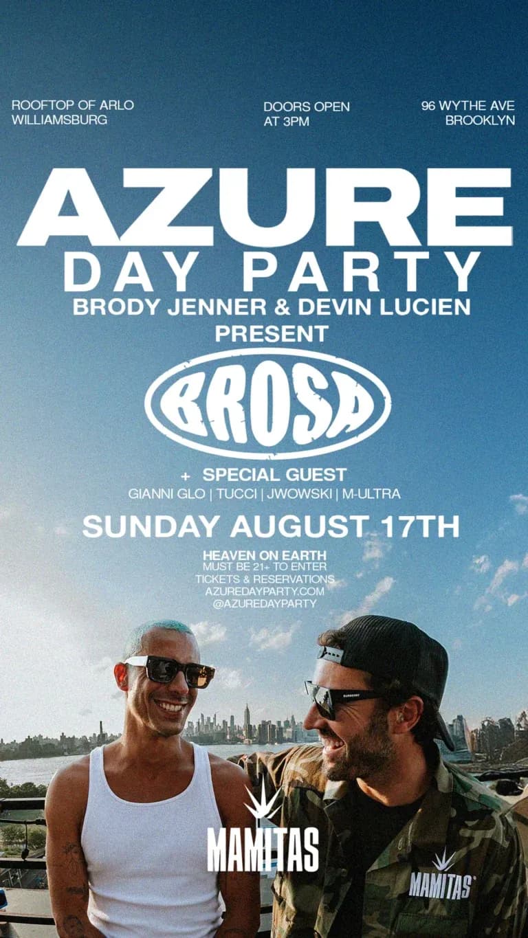 Azure Day Party | VIP Bottle Service Reservations & Info