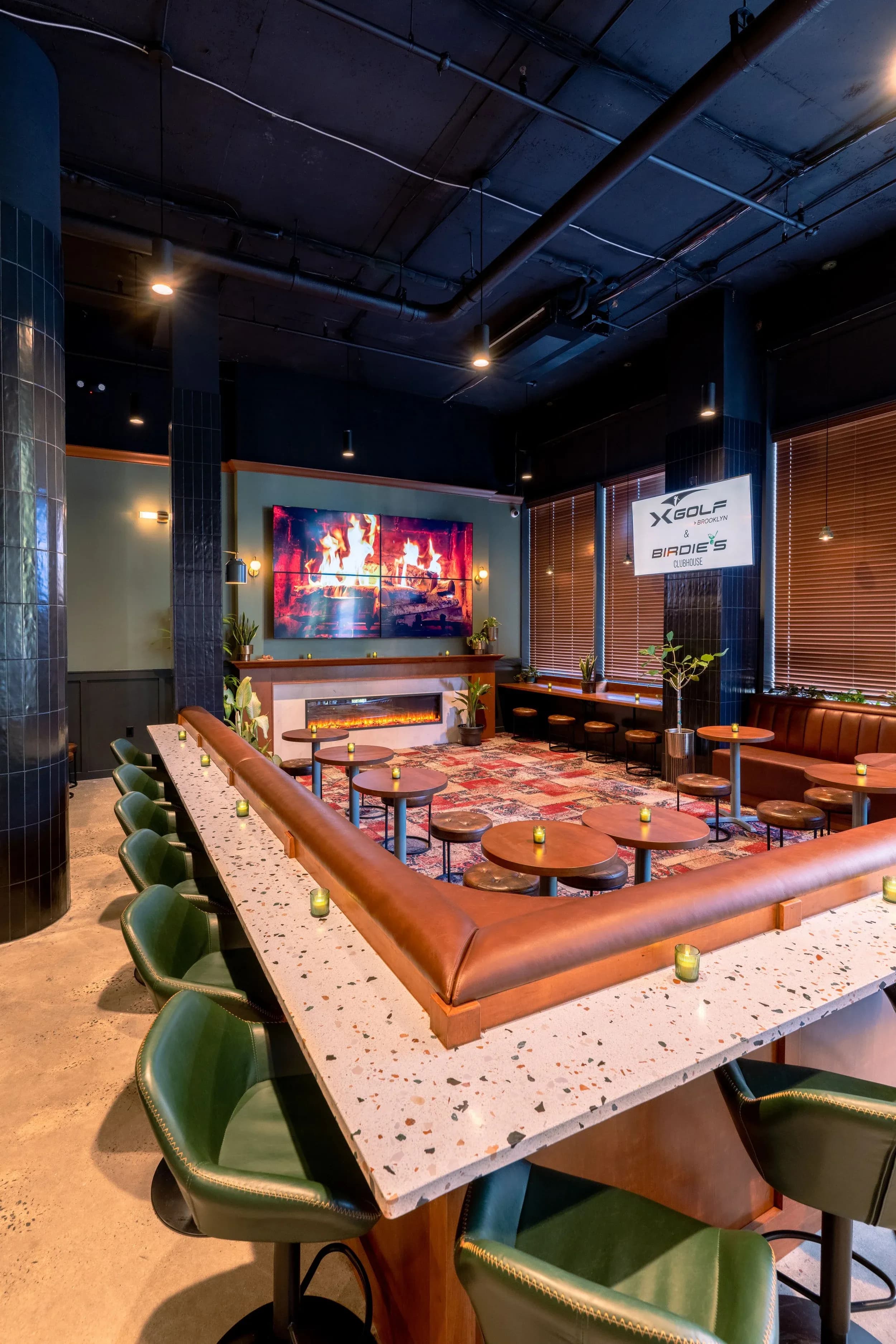 Corporate Event Space NYC | X-Golf Brooklyn — Birdie's Clubhouse