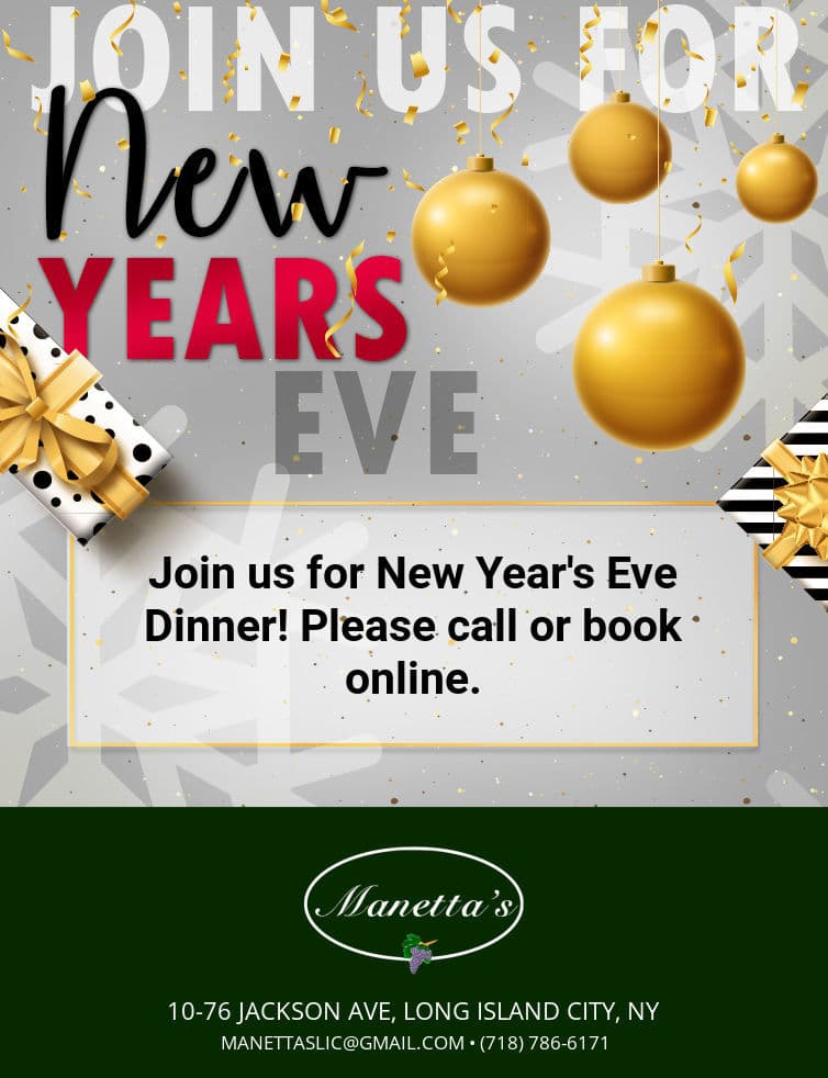 Manetta's Ristorante - Long Island City, Queens, Long Island City, NY