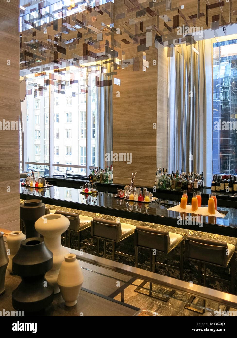 "The Living Room" in The Park Hyatt New York, NYC, USA Stock Photo - Alamy