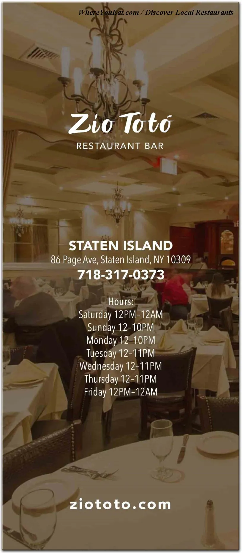 Zio Toto Restaurant and Bar photo 3